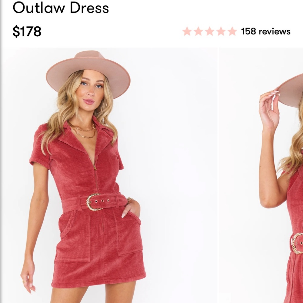 Show Me Your Mumu Outlaw Dress in Red